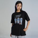 PHONE ADS TEE (BLACK)