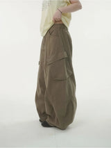 Breeze dyeing cargo pants -3C