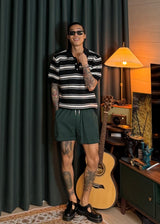 Striped Ribbed Knit 3COLOR