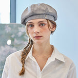 VA Cubic Stud Octagon Beret  / Gray