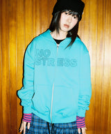 No Stress Hoodie Zip-up - Mint