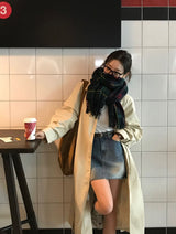 [BELLIDE MADE]マーティン, カジュアルロングトレンチコート