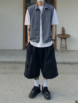 Dome Nylon Cargo Half Pants 3C