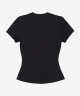 JUST ONE BITE Slim-Fit Tee #Black