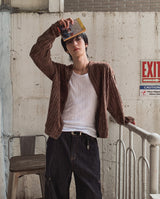 Abe Raw Stitch Cargo Denim Pants