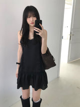 Rien Satin Mini Dress (2 colors)