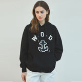Saint Overfit Hoodie Sweat Shirt_Black