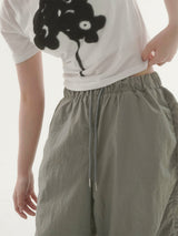 フィントフラワーショートスリーブTシャツ -2C