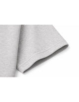 ロザリーレースリボンプリント半袖Tシャツ グレー