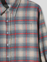 Louis Tartan Collar Check Shirt (1 color)