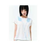 Headset Tee White