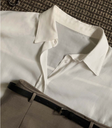 Near Tencel Basic Oversized Shirt / 5 colors