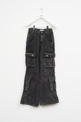 (W) Clog Flare Pocket Denim (2color)