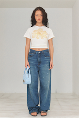 Lumpy Bumpy Totebag Sky Blue