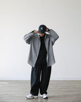 SIO WALK WIDE PANTS BK