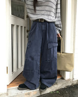 [ORIGINAL] Kinder Pigment Cargo Wide Pants