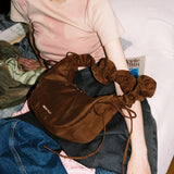 シャツ2ウェイバッグ (camo)(brown)