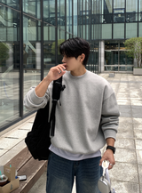 Taper Tan Tan Essential Overfit Sweatshirt