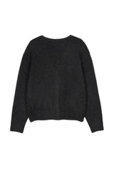 アウトシームカーディガン, チャコール