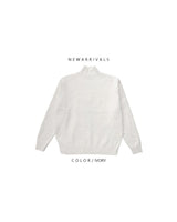 ASCLO ヘアリーアンゴラハイネックニット (5色)