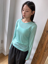 メジニカラーテンセルベーシック長袖Tシャツ