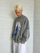 VENTIQUE Pigment Glamour Sweatshirt 2color