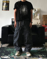 HD Round Pigment Cargo Pants (2C)