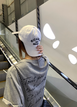Rear Mer Lettering Short Sleeve T-shirt / 3 colors