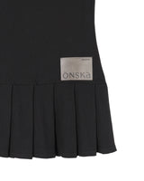 PLEATS MINI ONE-PIECE (BLACK)