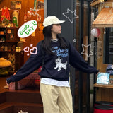 ウィグルスウェットシャツ (NAVY)