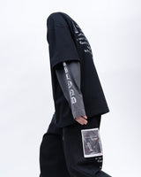 BBD クラッシュドフェイスTシャツ (Black)