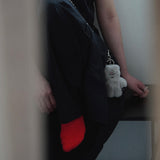 tuteogi gray doll keyring