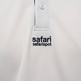 1/2 AUTHENTIC TABLE TENNIS TRAINNE TEE (WHITE/NAVY)