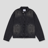 レガシーカーブドカットオフデニムジャケット
