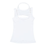 レイヤードジャージノースリーブ (WHITE)
