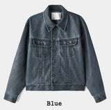 Creep Vintage Leather Trucker Jacket