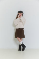 SOFT SNOWFLAKE BERET