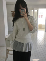 See-Through Layering Skirt