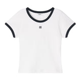 エッセンシャル コントラスト ノースリーブ White