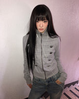 Ondya High Neck Zip-Up Jacket