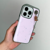 [MADE] シャーリーナイトフォンケース ピンク (epoxy silver bumper)