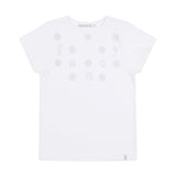 Dot Fade Fancy Tee (White) F25QB129