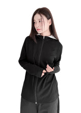  BASIC RAGLAN ZIP-UP