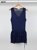 DOT CANCAN LAYERED DRESS (3C)