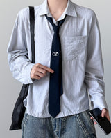 YOURNUS Signature Logo Tie