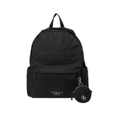 24FW ベーシックロゴ シンプルコットンバックパック ブラック