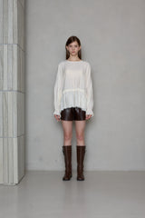 FINE LONG BLOUSE