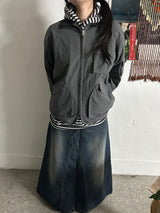 (3colors) cuty prison knit hoodie