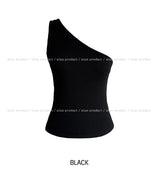Bibi Unbalanced ribbed sleeveless