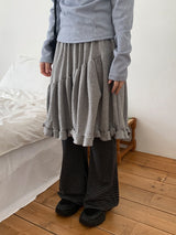 Rayuni Stripe Bootcut Banding Pants